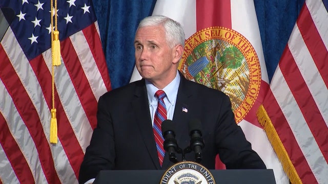 Vice President Pence speaks at Latinos For Trump rally in Kissimmee
