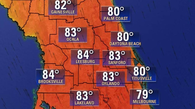 Central Florida is experiencing near-record heat