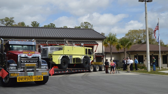 Ocala Fire Rescue donates vehicle to community in Bahamas