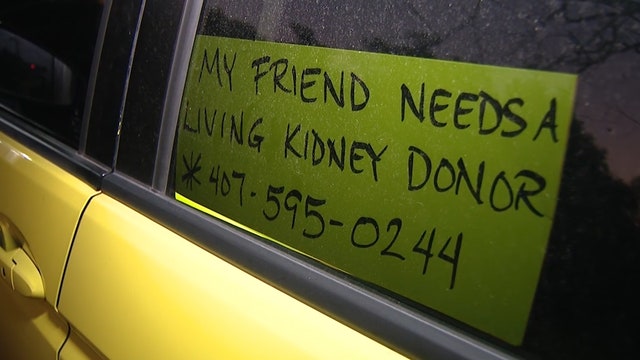 Woman without kidneys getting creative to find a donor