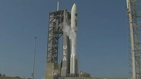 ULA's Atlas V rocket lifts off from Cape Canaveral after delayed start