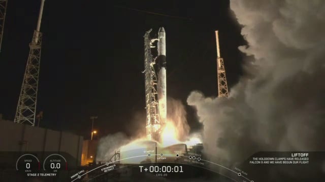 SpaceX launches station supplies, nails 50th rocket landing