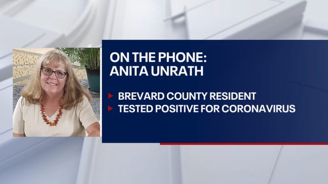 Brevard County woman tests positive for coronavirus