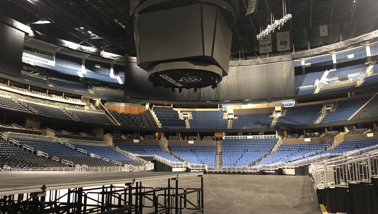 empty amway center orlando magic