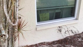 Florida girl put 'Help! Get Me Out of Here' sign on window because she was struggling with homework