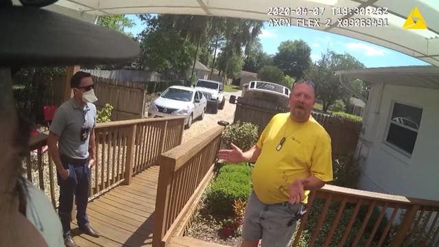 Man accused of coughing on retail worker on administrative leave from medical field job