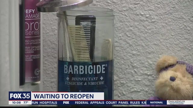 Hair stylists disappointed they will have to wait to reopen