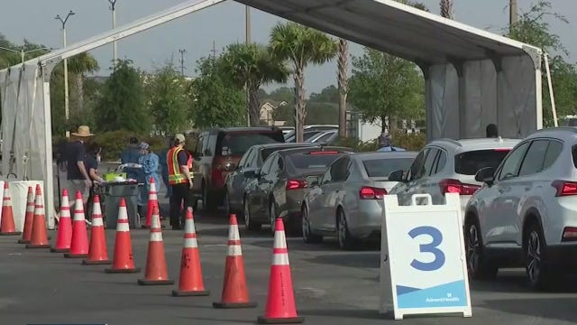 AdventHealth coronavirus testing sites closed Friday due to weather