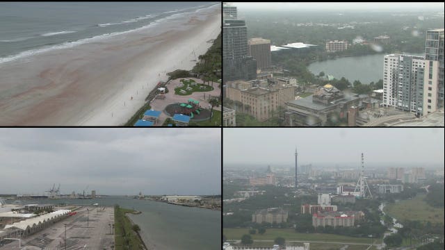 FOX 35 Weather Alert Day: After a morning of severe weather, rain and dark clouds linger in Central Florida