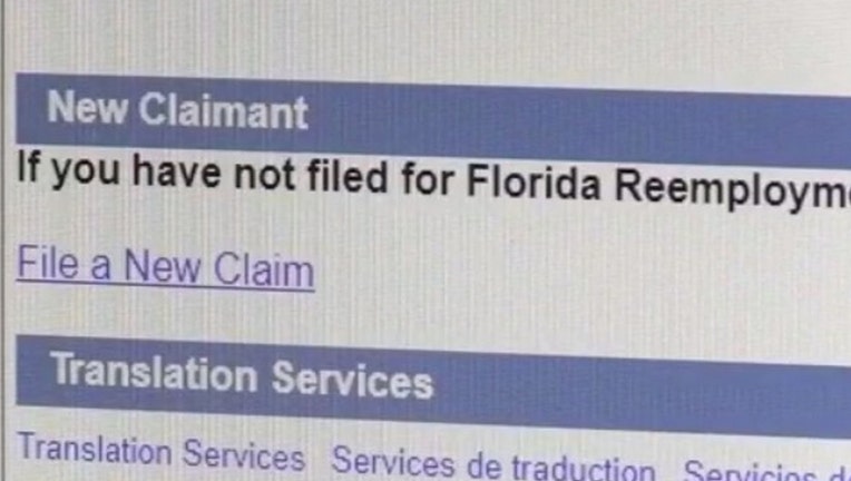 unemployment website