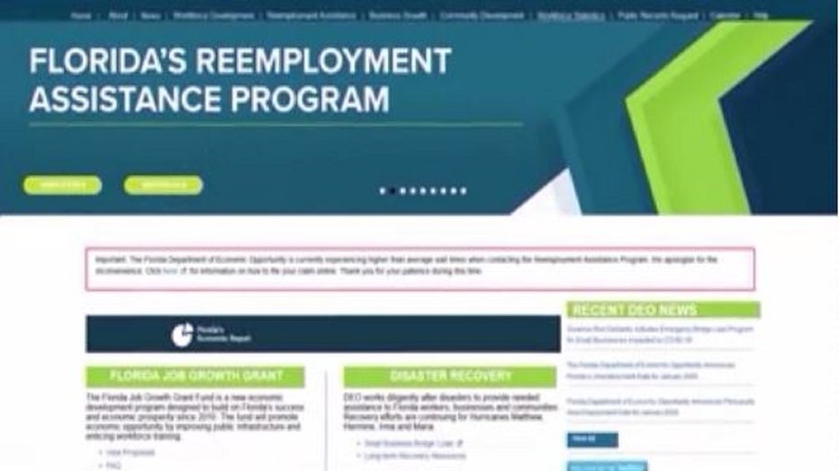 State unemployment website expected to reopen Monday at 8 a.m.