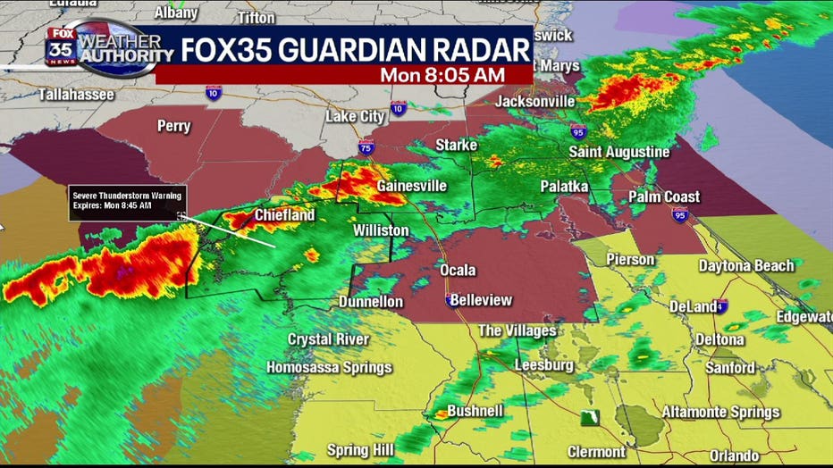 FOX 35 Weather Alert Day: Damage reported across region after line of storms produce tornadoes