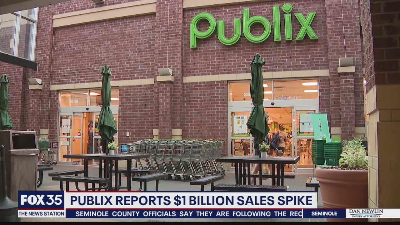 Publix reports 1 billion sales spike