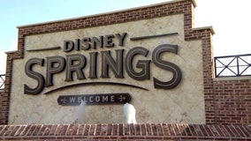 Doughnut shop at Disney World selling grilled cheese made with doughnut bun