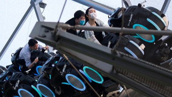 PHOTOS: Shanghai Disneyland reopens with social distancing in lines, limited capacity, new safety protocols