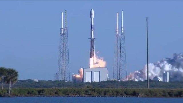 SpaceX launches Falcon 9 carrying ANASIS-II communications satellite
