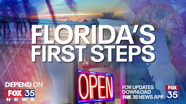 Florida's First Steps: Phase one of reopening begins, what is opened, what is closed, and what's next