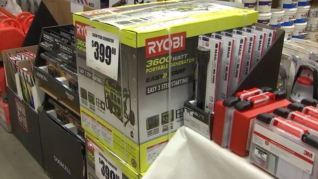 Shoppers taking advantage of hurricane sales tax holiday