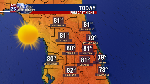 A long stretch of dry weather: First week of May in Central Florida