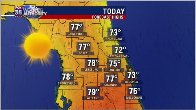 Closing out the week with beautiful weather before weekend rain arrives