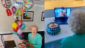 Central Florida woman celebrated 109th birthday at retirement community via Zoom call