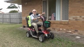 ‘She means everything to me’: Man visits wife, who has dementia, daily on his mobility scooter