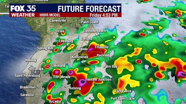 Heat and storms will kick off the weekend in Central Florida