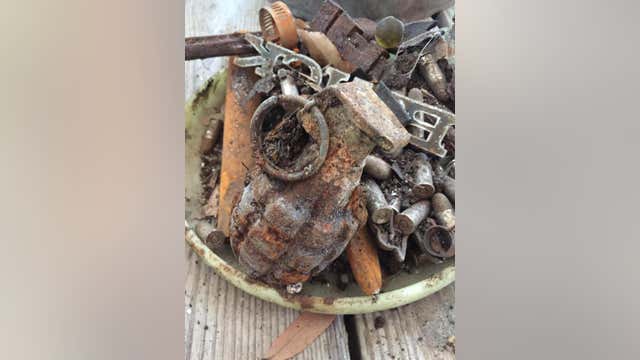 Bomb squad finds old hand grenade in shed at Central Florida home, deputies say