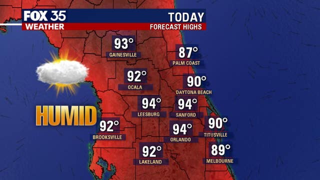 The official start to summer will bring hot & humid conditions