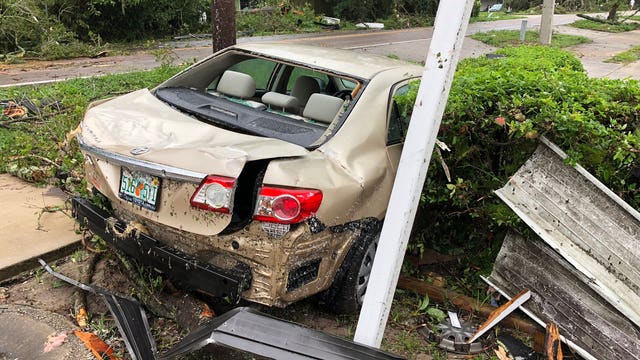 NWS confirms tornado moved through Orlando during Saturday storms, major damage left behind