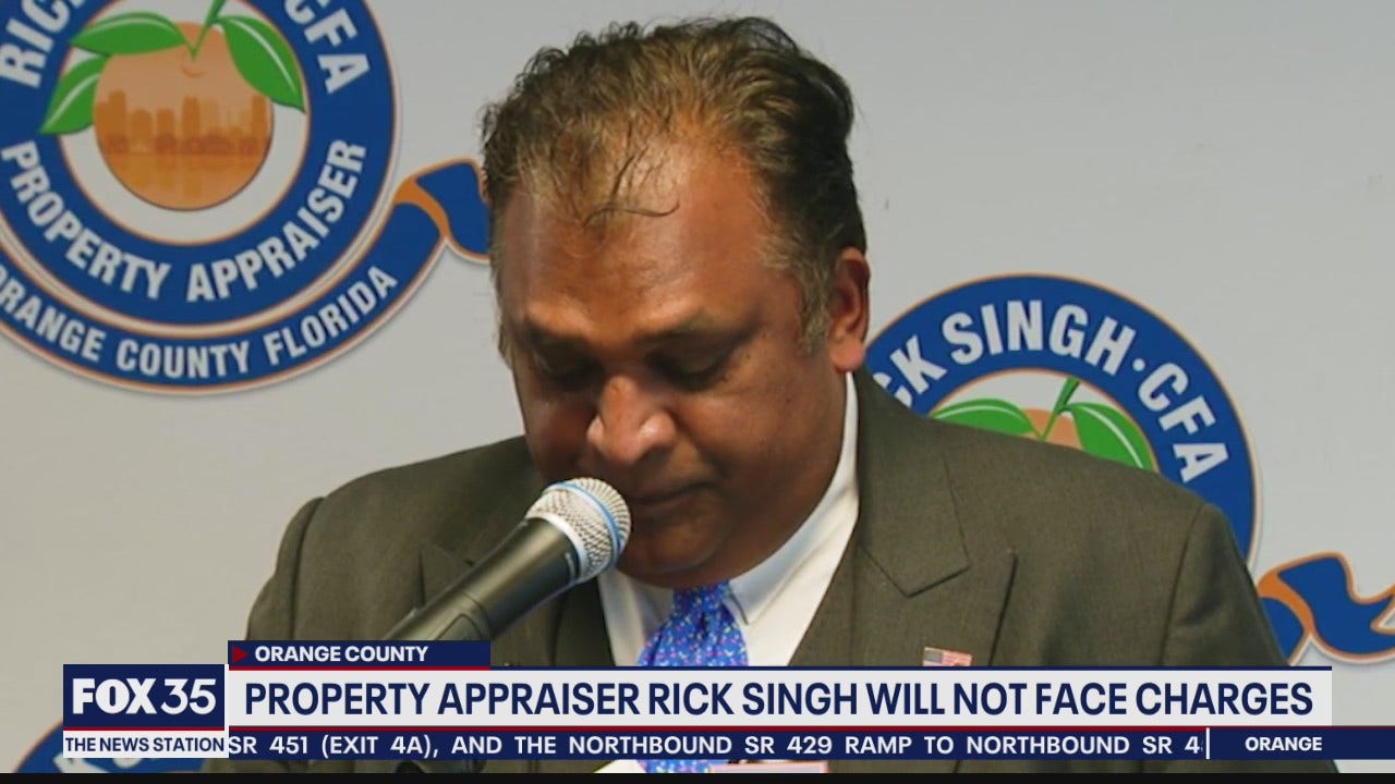 Orange County Property Appraiser will not face charges