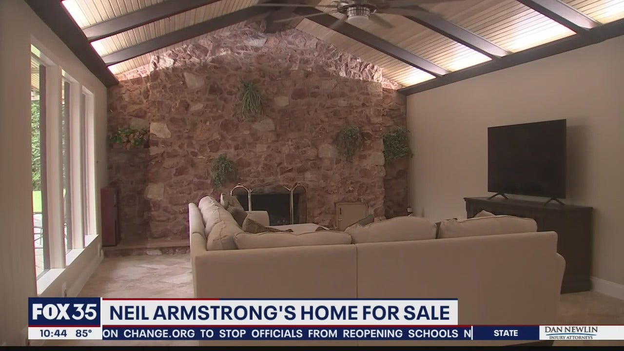 Neil Armstrong's home for sale