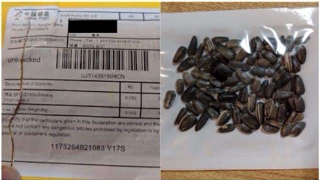 Agriculture officials warn people not to open packages of seeds popping up in mailboxes