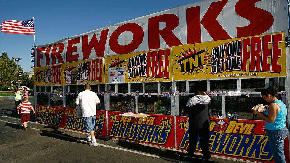 86a55031-California Fireworks Sales Under Scrutiny Due To Wildfire Threat
