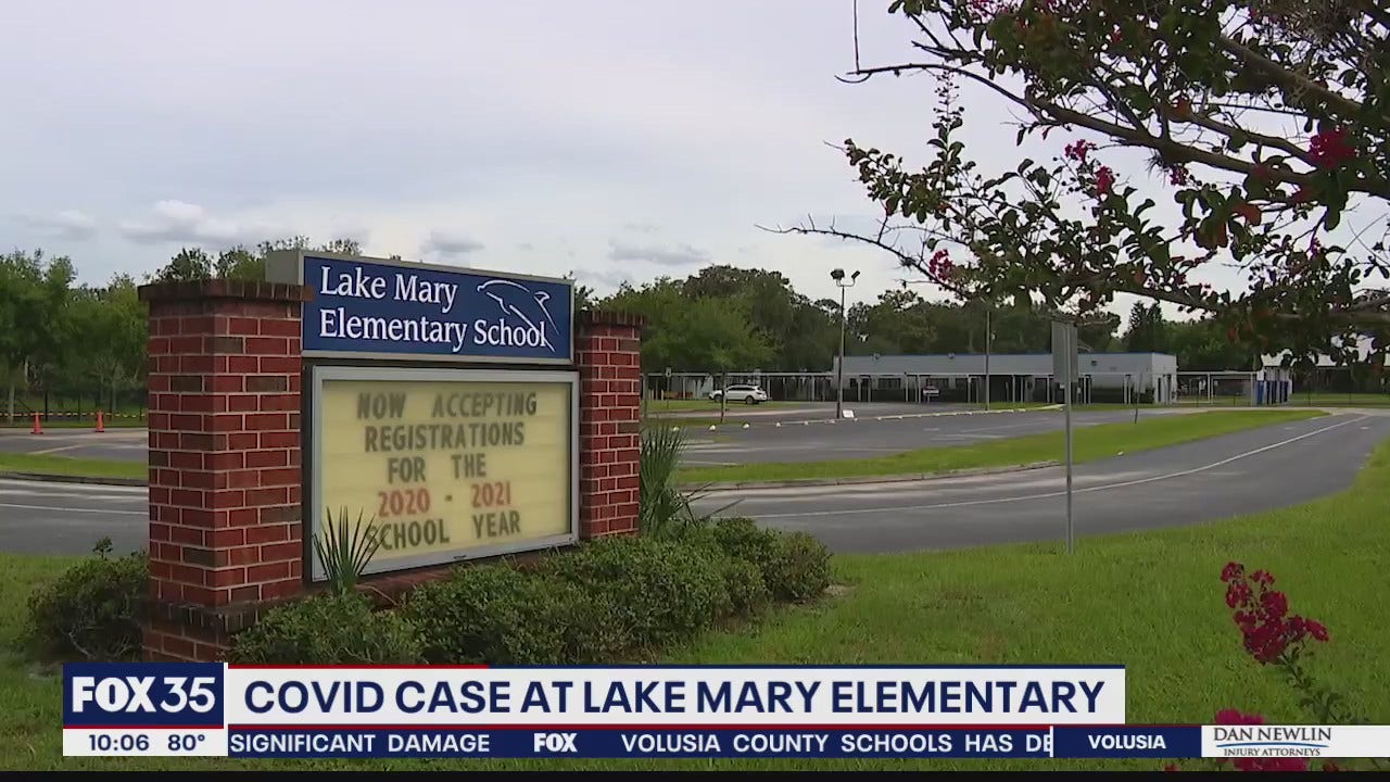 COVID19 case at Lake Mary Elementary School