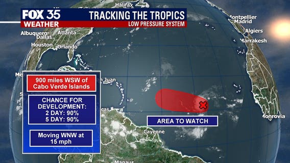 Tropical wave moving west likely to develop into tropical depression, NHC says