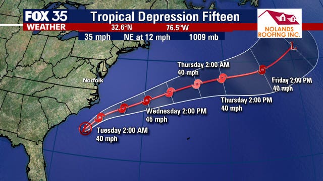 Tropical depression forms as we head into peak of 2020 Atlantic Hurricane Season
