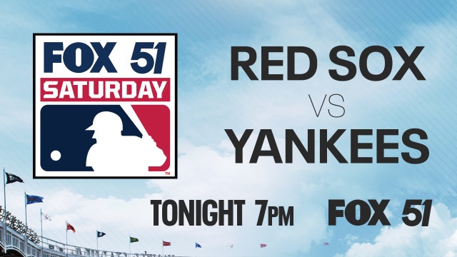 Boston Red Sox visit the New York Yankees Saturday night on FOX 51