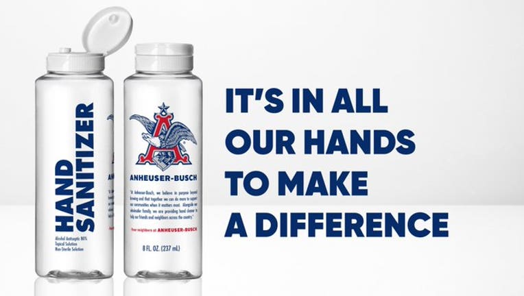 Anheuser-Busch Hand Sanitizer - Horizontal