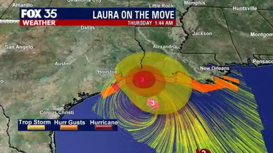 Hurricane Laura forms, expected to strengthen significantly and make landfall as Category 3 ...