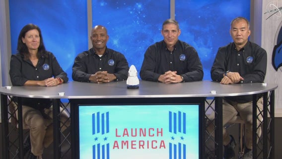 'Resilience': Astronauts name vehicle for next manned mission