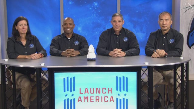 'Resilience': Astronauts name vehicle for next manned mission