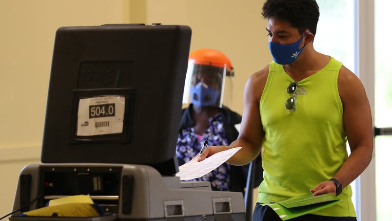 Floridians Go To The Polls On State's Primary Election Day