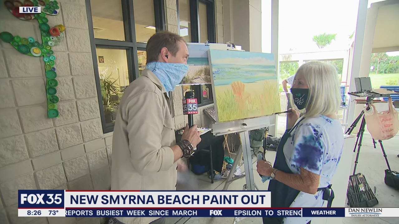 David Martin Reports New Smyrna Beach Paint Out