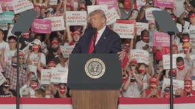 Pres. Trump addresses supporters in Sanford for 'Make America Great Again' rally