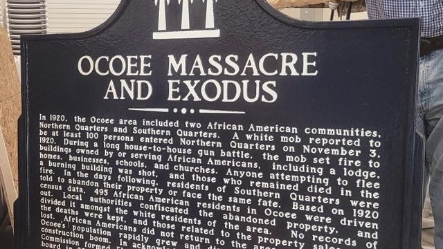 Scholarships sought for Ocoee Massacre descendants