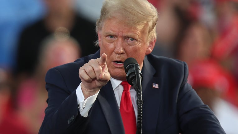Donald Trump Holds Campaign Rally In Ocala, Florida