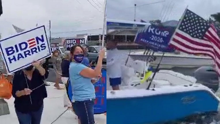 STORYFUL biden trump rallies