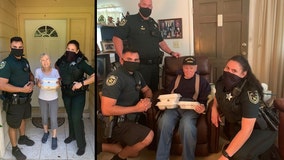 Central Florida deputies deliver hot Thanksgiving meals to residents