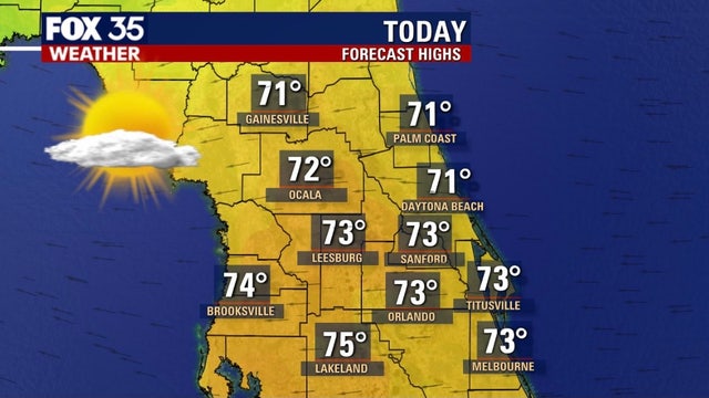 Sunshine and comfy temperatures following chilly week